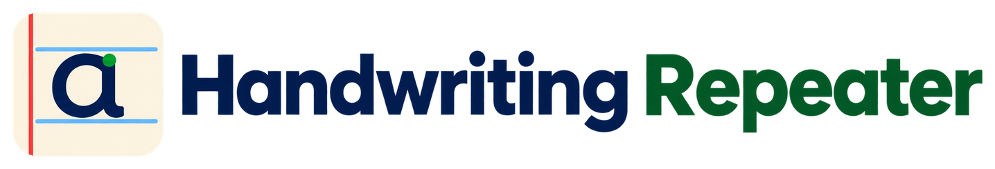 Handwriting Repeater